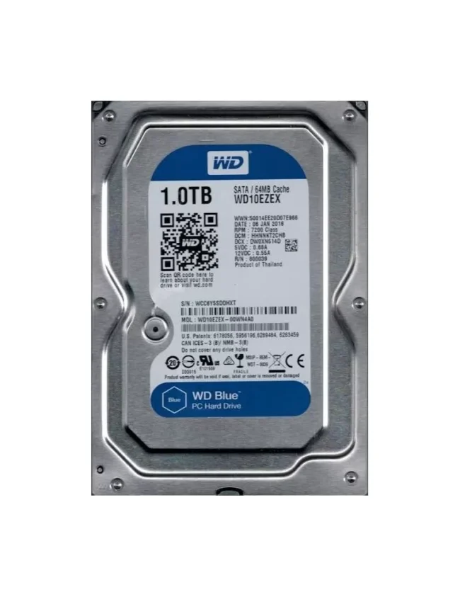 Hard Disk HDD Western Digital WD10EZEX 1TB 3 5 PC SATA 7200 Rpm NEW