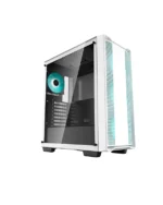 DeepCool CC560 White Mid-Tower Case 4 rgb fans