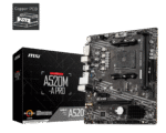 MSI A520M-A PRO AMD Motherboard am4 socket