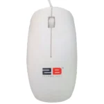 2B Optical Wired Mouse Piano Finishing-Black-white-gray(MO17) - Image 2