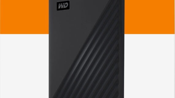 Western Digital 2TB My Passport Portable External Hard Drive, Black هارد يو اس بى 2 تيرا