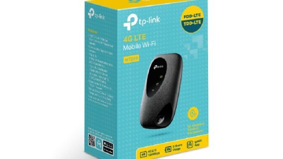 TP LINK M7200 4G LTE Mobile Wi-Fi راوتر 4 جى مزود ببطارية