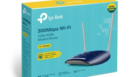 TP LINK TD-W9960 300Mbps Wireless N VDSL/ADSL Modem Router
