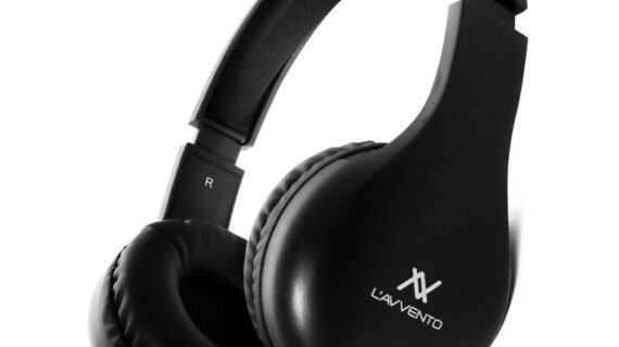 L'AVVENTO hp11 Bluetooth Headphone with Stereo Plug (black)
