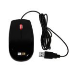 2B (MO16R) Optical wired mouse, Piano finishing - Red * Black