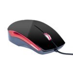 2B (MO16R) Optical wired mouse, Piano finishing - Red * Black - Image 2