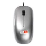 2B Optical Wired Mouse Piano Finishing-Black-white-gray(MO17)