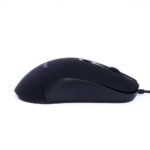 E-train Wired Mouse 1000-1600 DPI with Switchable Button-Black  (MO662) - Image 5