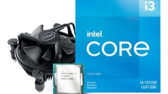 Intel Core i3-10105F 3.7 GHz Quad-Core LGA 1200 Processor (tray)