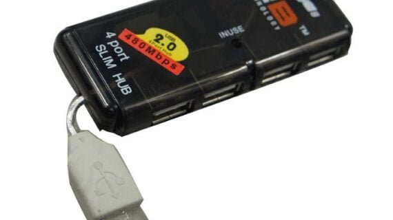 2B - USB-HUB 4Port Slim Design (US118)