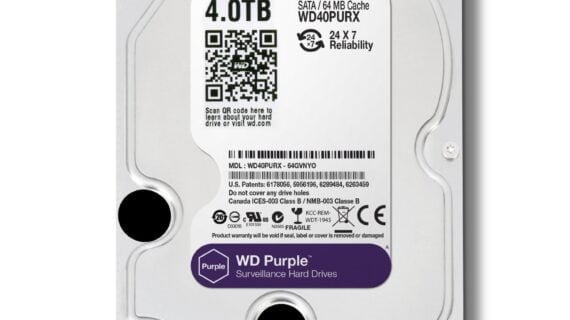 Hard Drive Western Digital Purple 4TB 5400RPM SATA 6Gb/s 3.5" HDD