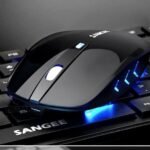 SANGEE W1080 Wireless 2.4GHZ Rechargeable Mouse With Side LED Lights - Image 2
