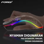 FOREV FV-138 Wired RGB Light Office Optical Mouse - Image 4
