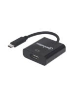 Manhattan (cv296) USB-C to HDMI Converter USB-C Male to HDMI Female - Black