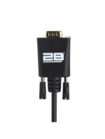 2B (DC605) - Display Port to VGA Cable - 1.8M - Black - Image 2