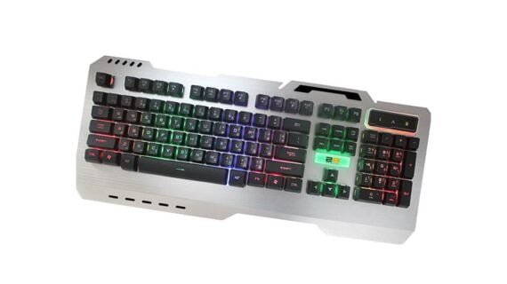 2B (KB305) - Multimedia Metal Gaming keyboard With 3 Background Colors