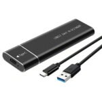 M.2 NVMe SSD External Enclosure Storage Case USB-C to USB 3.2