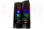 MBY m-02 Office rgb Wired Speakers usb & 3,5mm With high quality sound\Black