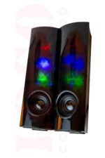MBY m-02 Office rgb Wired Speakers usb & 3,5mm With high quality sound\Black - Image 4