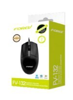 Forev FV-132 Optical Wired Office Mouse - Black - Image 2