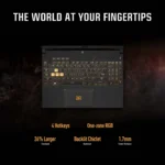 Asus TUF Gaming F15 FX507ZC4-HN081W\CORE i5-12500H\RTX 3050 4GB\8GB RAM DDR4\SSD 512GB\15.6" IPS 144Hz\WIN 11 - Image 4