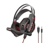 Ovleng GT63  Backlight Gaming Headset With Microphone usb & 3.5mm - Black Red