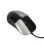 Chiropter x16 wired Gaming Mouse With rgb light & 6d Buttons - Black*Silver - Image 4