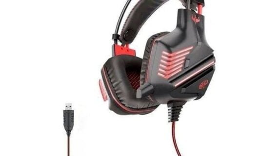 OVLENG Q12 E-Sport Gaming LED Light 360° Stereo Sound Headphone with USB 7.1  With Microphone