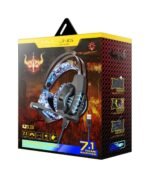 Ovleng - Q13 Surround 7.1 Gaming Headphones with Multi LED Lights and 360 Degree Mobile Microphone Isolation Technology - Image 3