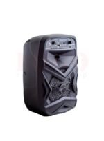 Gigamax plus G-15 Subwoofer with led light & Mode control (usb,tf card,bluetooth,aux)\Black With remote control