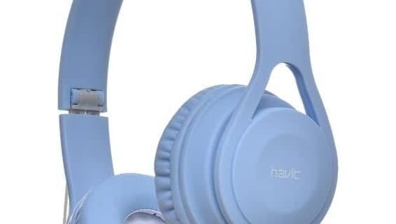 HAVIT H2262D Wired  foldable Headphone , Blue