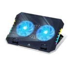 Jertech KL-332 Gaming RGB Laptop Cooling Pad - with mobile stand - Image 2