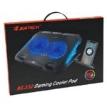 Jertech KL-332 Gaming RGB Laptop Cooling Pad - with mobile stand - Image 8
