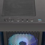 GAMDIAS AURA GC2 Elite 4 Fan ARGB Mid Tower Gaming Case+PSU 750w - Image 4