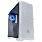 Case Bitfenix Nova Mesh SE TG 4 RGB FANS WITH 600W PSU 80 PLUS \ WHITE - Image 2