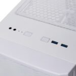 Case Bitfenix Nova Mesh SE TG 4 RGB FANS WITH 600W PSU 80 PLUS \ WHITE - Image 3