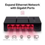 MERCUSYS 5-Port 10/100/1,000 Mbps Desktop Switch ms105g - Image 5