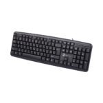 R8 1801 Office USB Wired Waterproof Keyboard - black - Image 3