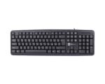 R8 1801 Office USB Wired Waterproof Keyboard - black - Image 2