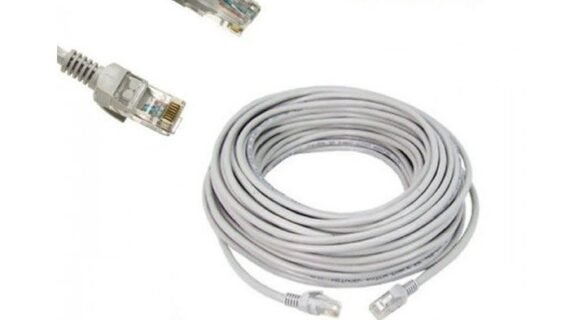 E-train (DC252) - LAN cable - one to one - 60M كابل نت طول 60 متر