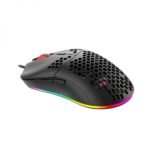 HAVIT GAMENOTE MS1023 Honey Comb RGB Backlit Programmable Gaming Mouse – 6 Buttons, 6400 dpi - Image 2