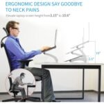 Aluminum Laptop Stand Designed for Apple Macbook and all laptop from 11 Inch to 17 Inch (Silver) - Image 4