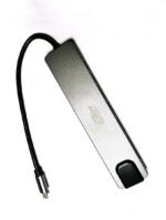 Zero 8*1 Hub USB Type C \ with Ports ( 2*usb type-c , 2*usb 3.0 , hdmi , rj45 ,card reader) - Image 2