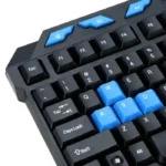Forev Fv-237 Multimedia Gaming Keyboard, Black * blue - Image 5