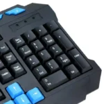 Forev Fv-237 Multimedia Gaming Keyboard, Black * blue - Image 4