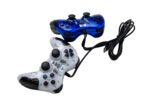 Gamepad MJK 606 turbo doubleshock wired - blue & white - Image 6