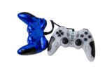 Gamepad MJK 606 turbo doubleshock wired - blue & white