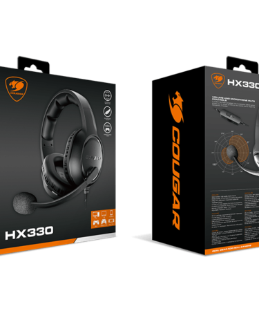 Cougar HX330 Light weight Gaming Headset\black