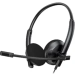 2B Business USB Headphones with Microphone - Black (HP563) - Image 3