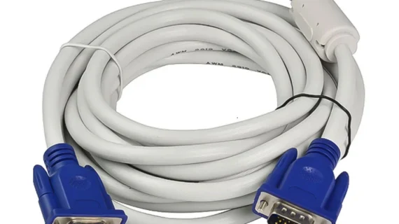 Zero VGA Monitor Cable 5m - White